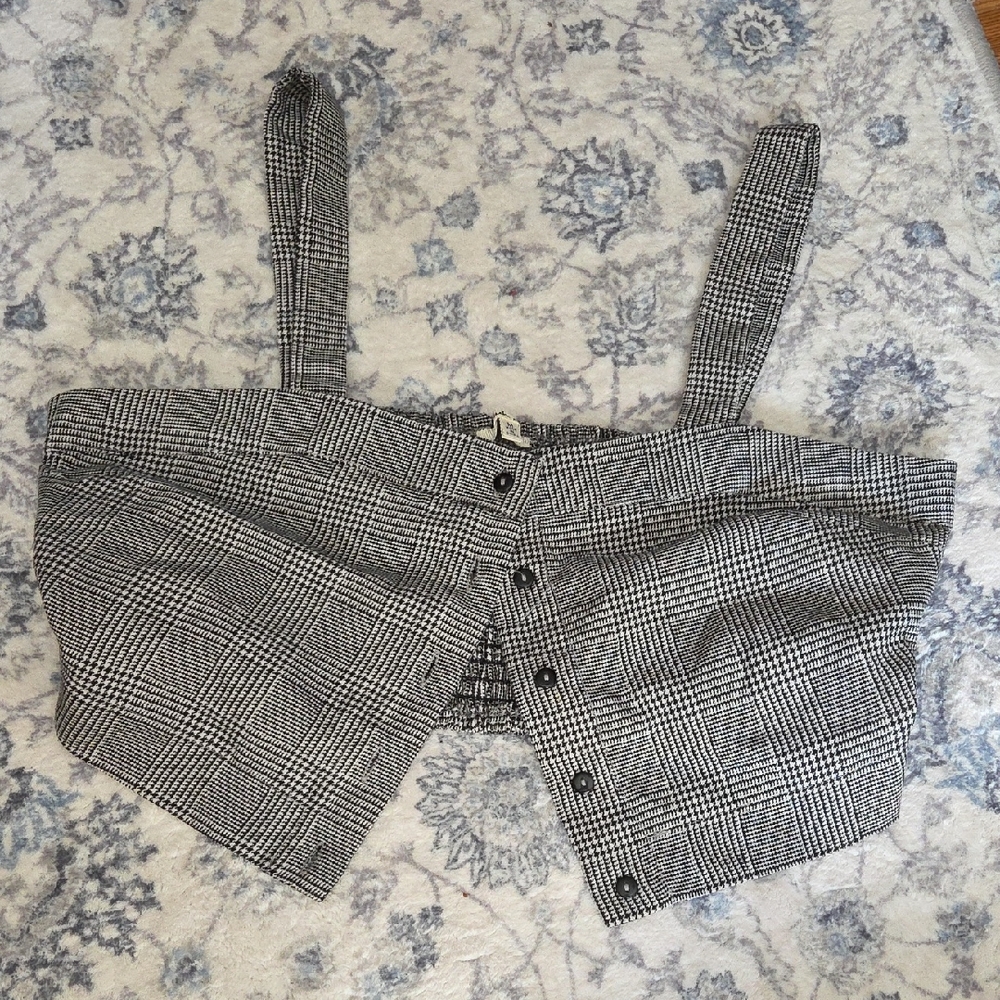 button up crop top